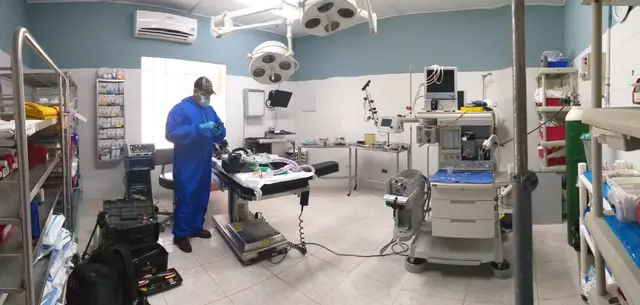 Trabajo realizado por STIC — Equipos Médicos (Máquinas de anestesia)